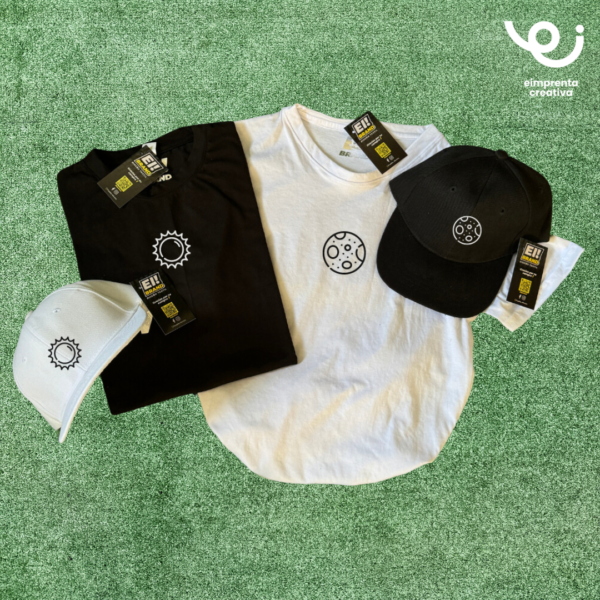 KITS PLAYERAS PAREJA GORRAS