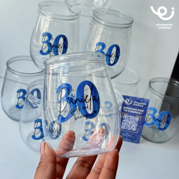VASOS MINI PERSONALIZADOS