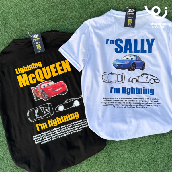 DÚO PLAYERAS MCQUEEN & SALLY