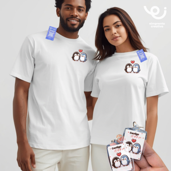 DÚO PLAYERAS + LLAVEROS, PERSONAJES