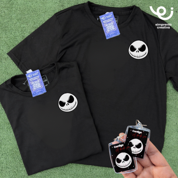 DÚO PLAYERAS + LLAVEROS, PERSONAJES