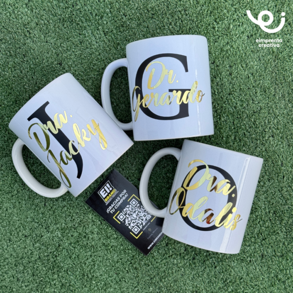 TAZAS CON INICIAL