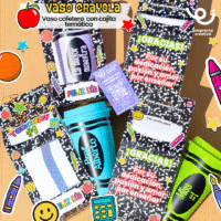 VASOS CRAYOLA