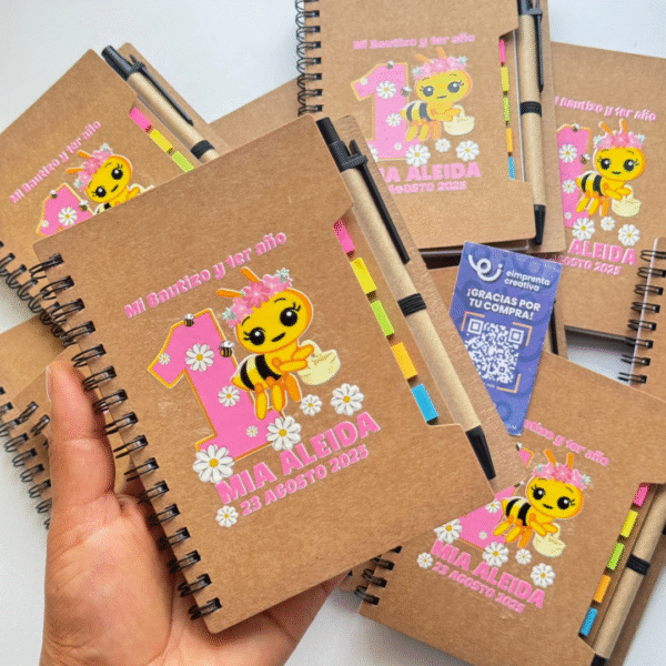 LIBRETAS PERSONALIZADAS CON LOGO
