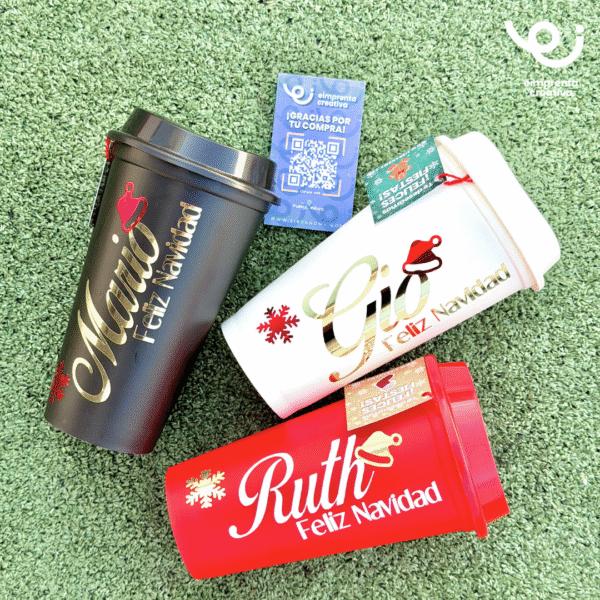 VASO CAFETERO NAVIDEÑO