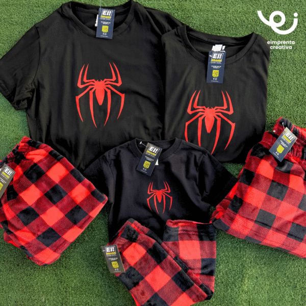 78 CONJUNTO DE PIJAMAS INDIVIDUAL O FAMILIAR NAVIDEÑA