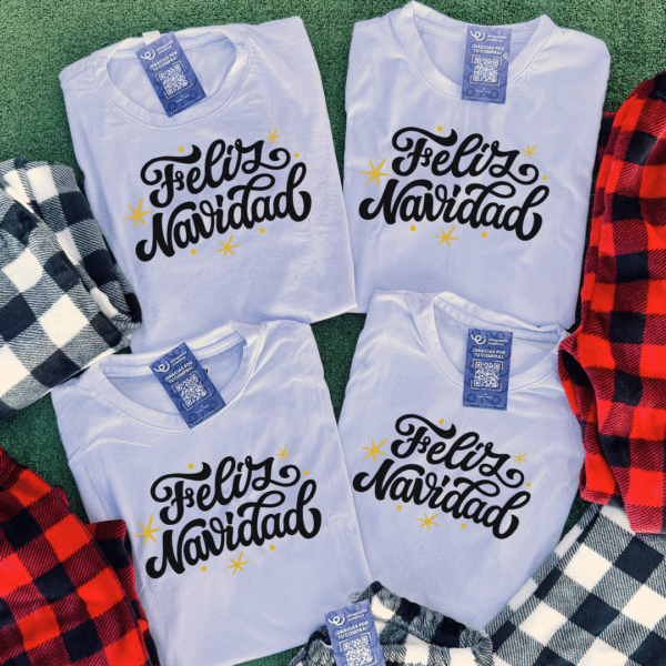 83 CONJUNTO DE PIJAMAS INDIVIDUAL O FAMILIAR NAVIDEÑA